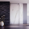 Душевая перегородка Veconi Korato KR-81GR, 1200x2000, брашированный графит, стекло прозрачное Ника