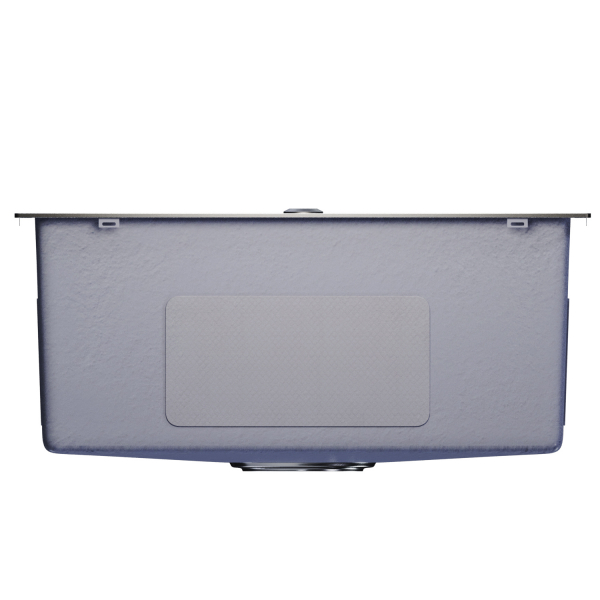 Мойка настол.монтаж 50х50 (2,0) вып 3 1/2  MIXLINE PRO 20см с сифоном (сатин НАНО декор)